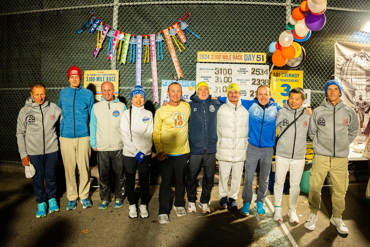 2024 Final Results of 3100 Mile Race